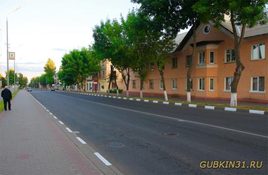 Улица Кирова в районе больничного городка