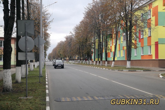 Улица Ленина в Губкине