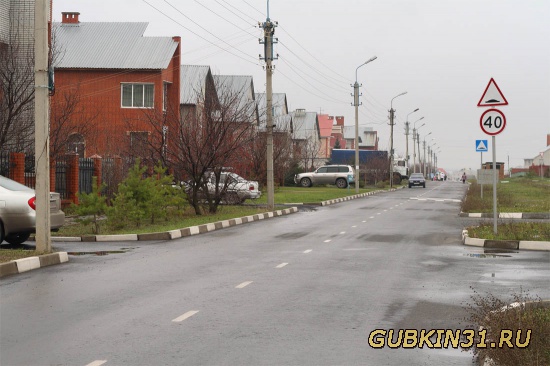 Улица Преображенская в городе Губкин