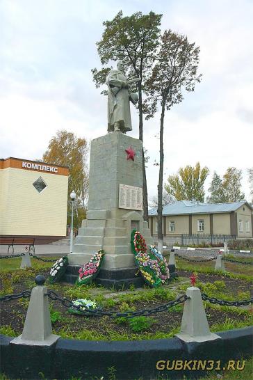 Памятник в селе Бобровы Дворы