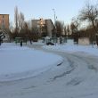 Улица Лазарева в декабре